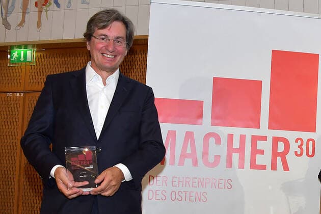 Award ceremony of Macher des Ostens 2020 Prizewinner Economy, Rainer Glaess, GK Software SE Schöneck, Saxony Ceremony of the award ceremony, Macher Ehrenpreis des Ostens in Berlin on 29 09 2020 Photopress Mueller