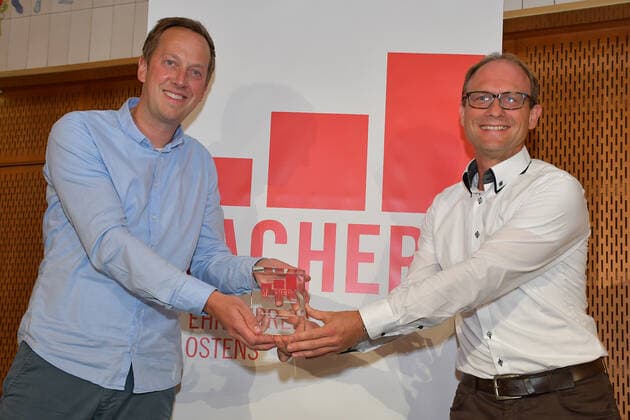 Award ceremony Makers of the East 2020 Nicolas Roehrs, Dr Jens Struckmeier, Cloud Heat Technologies GmbH Dresden The Dresden Start up Cloud Heat Technologies GmbH Award Ceremony, Makers of the East Honorary Award in Berlin on 29 09 2020 Photopress Mueller