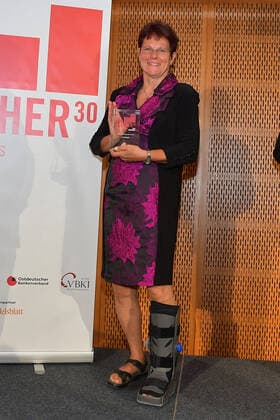 Award ceremony of Macher des Ostens 2020 Prize winner economy, Dr Ute Bergner VACOM Vakuum Kompo nenten Messtechnik GmbH, Großloebichau, Thuringia Ceremony for the award ceremony, Macher Ehrenpreis des Ostens in Berlin on 29 09 2020 Photopress Mueller