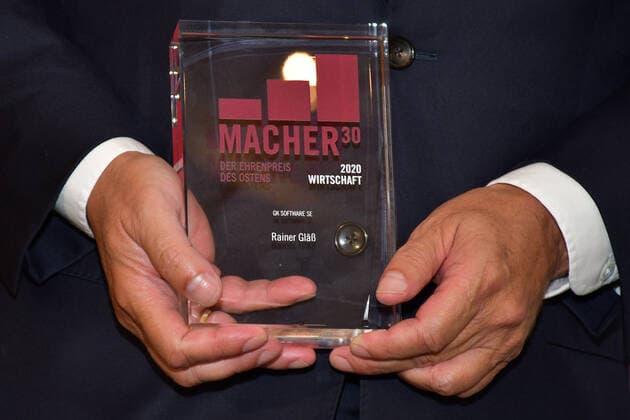 Award ceremony of Macher des Ostens 2020 Prizewinner Economy, Rainer Glaess, ceremony for the award, Macher Ehrenpreis des Ostens in Berlin on 29 09 2020 Photopress Mueller