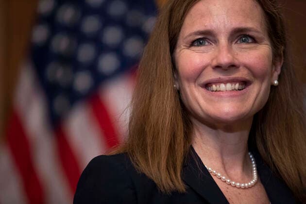 News Bilder des Tages September 30, 2020, Washington, District of Columbia, USA: United States Supreme Court nominee Judge Amy Coney Barrett meets with US Senator Tim Scott (Republican of South Carolina) in the US Capitol in Washington, DC, USA, 30 September 2020. Supreme Court Nominee Judge Amy Coney Barrett will meet individually with Senators this week prior to her confirmation hearings that are scheduled to start 12 October Washington USA - ZUMAs152 20200930_zaa_s152_282 Copyright: xShawnxThewx-xPoolxViaxCnpx