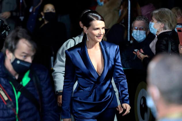 Juliette Binoche at the premiere of the feature film La bonne Ã pouse and the presentation of the ZFF Golden Icon Award at the 16 Zurich Film Festival 2020 in the cinema Corso Zurich, 30 09 2020 Foto:xA.xBuggex xFuturexImage