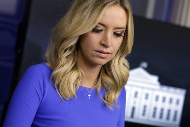 White House Press Secretary Kayleigh McEnany speaks at a press briefing at the White House in Washington, DC on Thursday, October 1, 2020.  WAXP2020100153 YurixGripas