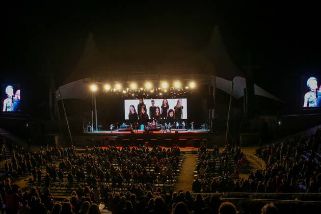 Concert by Peter Maffay, Waldbuehne Berlin Peter Maffay