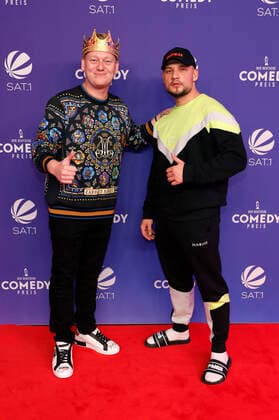 Jens Knossalla and Mark Filatov at the presentation of the 24 German Comedy Award 2020 in Brainpool TV Studio Cologne Mülheim Cologne, 02 10 2020 Foto:xC.xHardtx xFuturexImage