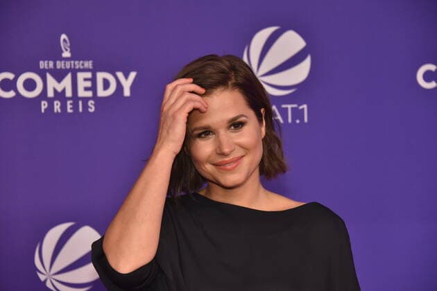 Actress Cristina do Rego comes to the presentation of the German Comedy Award 2020