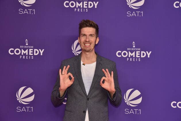 Comedian Simon Stäblein comes to the presentation of the German Comedy Award 2020