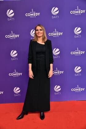 Presenter and comedian Martina Hill comes to the presentation of the German Comedy Award 2020