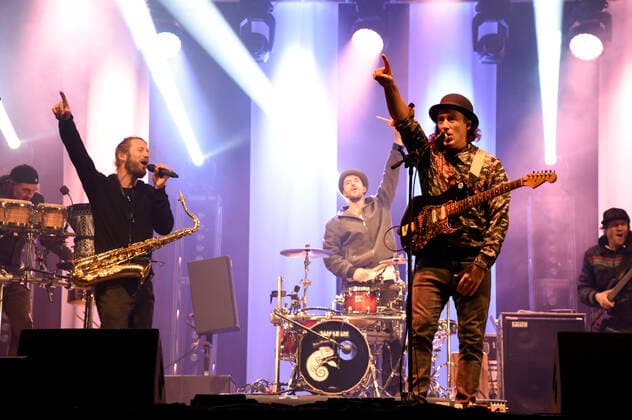 Jamaram meets Jahcoustix live during the summer in the city Open Air on the summer stage in the Olympic Stadium Munich, 03 10 2020 Foto:xS.xAdamx xFuturexImage