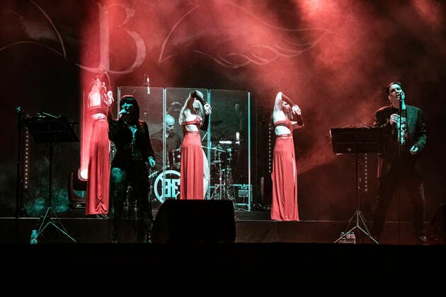 Blutengel live at the We Stay Together Live Open Air 2020 at the Freilichtbühne Junge Garde Dresden, 03 10 2020 Foto:xM.xWehnertx xFuturexImage