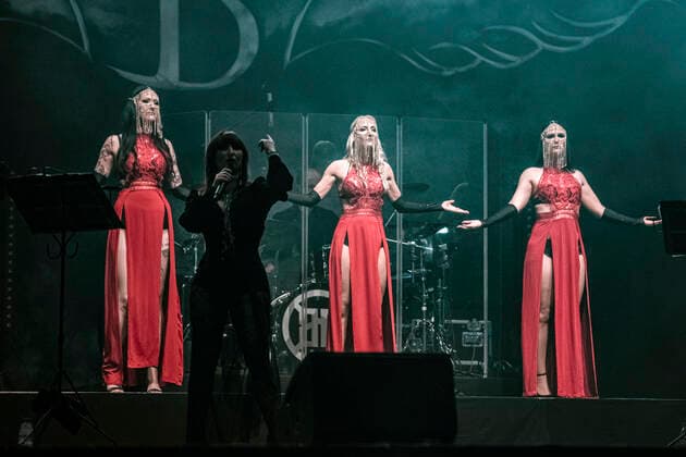 Blutengel live at the We Stay Together Live Open Air 2020 at the Freilichtbühne Junge Garde Dresden, 03 10 2020 Foto:xM.xWehnertx xFuturexImage