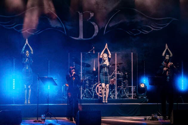 Blutengel live at the We Stay Together Live Open Air 2020 at the Freilichtbühne Junge Garde Dresden, 03 10 2020 Foto:xM.xWehnertx xFuturexImage