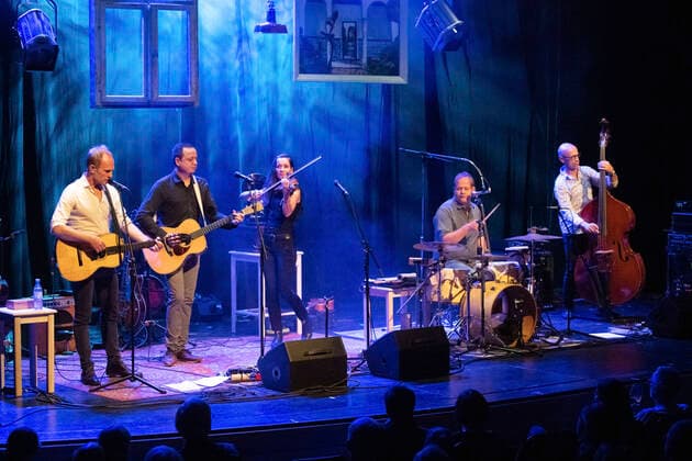 Keimzeit Akustik Quintett Albertine live at the Comödie Dresden Dresden, 05 10 2020 Foto:xM.xWehnertx xFuturexImage