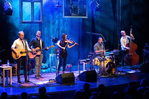 Keimzeit Akustik Quintett Albertine live at the Comödie Dresden Dresden, 05 10 2020 Foto:xM.xWehnertx xFuturexImage