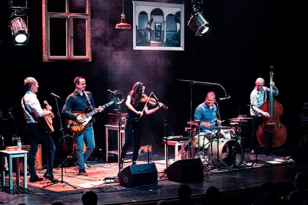 Keimzeit Akustik Quintett Albertine live at the Comödie Dresden Dresden, 05 10 2020 Foto:xM.xWehnertx xFuturexImage