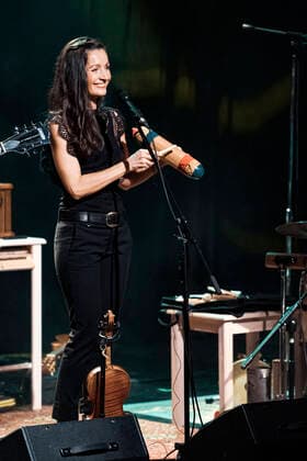 Gabriele Kienast from Keimzeit live at Keimzeit Akustik Quintett Albertine at Comödie Dresden Dresden, 05 10 2020 Foto:xM.xWehnertx xFuturexImage