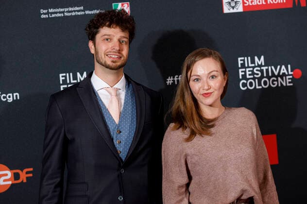 Alexandra Schiller with Martin Ohler at the presentation of the Film Festival Cologne Awards 2020 at the 30 Film Festival Cologne 2020 in the Palladium Cologne, 08 10 2020 Foto:xC.xHardtx xFuturexImage