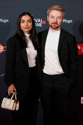 Aylin Öcal and Florian Peter Stübchen at the presentation of the Film Festival Cologne Awards 2020 at the 30 Film Festival Cologne 2020 in the Palladium Cologne, 08 10 2020 Foto:xC.xHardtx xFuturexImage