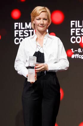 Sandra Hüller at the presentation of the Film Festival Cologne Awards 2020 at the 30 Film Festival Cologne 2020 in the Palladium Cologne, 08 10 2020 Foto:xC.xHardtx xFuturexImage