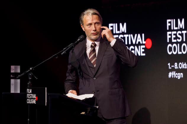 Mads Mikkelsen at the presentation of the Film Festival Cologne Awards 2020 at the 30 Film Festival Cologne 2020 in the Palladium Cologne, 08 10 2020 Foto:xC.xHardtx xFuturexImage