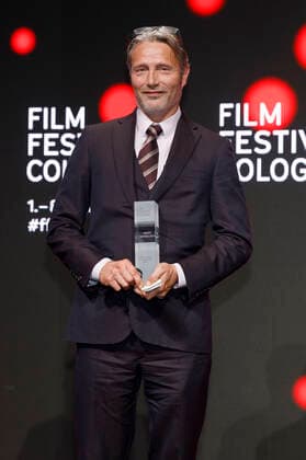 Mads Mikkelsen at the presentation of the Film Festival Cologne Awards 2020 at the 30 Film Festival Cologne 2020 in the Palladium Cologne, 08 10 2020 Foto:xC.xHardtx xFuturexImage