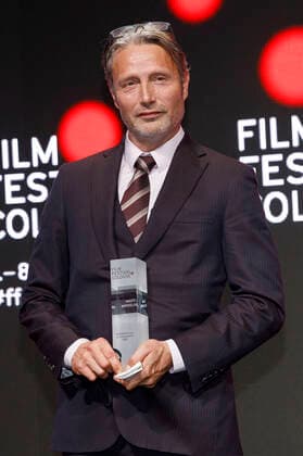 Mads Mikkelsen at the presentation of the Film Festival Cologne Awards 2020 at the 30 Film Festival Cologne 2020 in the Palladium Cologne, 08 10 2020 Foto:xC.xHardtx xFuturexImage