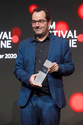 Jörg Siepmann at the presentation of the Film Festival Cologne Awards 2020 at the 30 Film Festival Cologne 2020 in the Palladium Cologne, 08 10 2020 Foto:xC.xHardtx xFuturexImage