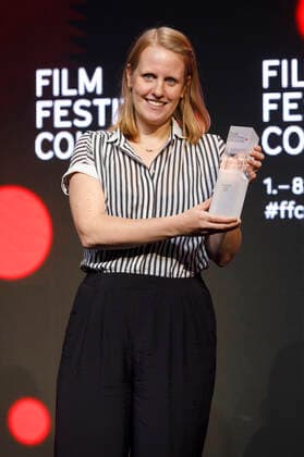 Regina Jorissen at the presentation of the Film Festival Cologne Awards 2020 at the 30 Film Festival Cologne 2020 in the Palladium Cologne, 08 10 2020 Foto:xC.xHardtx xFuturexImage
