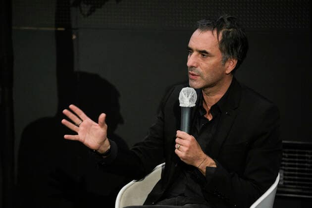 Director Samuel Benchetrit pictured during the closing ceremony of the FIFF Festival Internationale du Film Francophone de Namur , Friday 09 October 2020 in Namur. This year edition is special to respect the sanitary measures to fight the Covid-19 pandemy.  LAURIExDIEFFEMBACQ 05879792