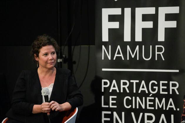 Anne Delseth pictured during the closing ceremony of the FIFF Festival Internationale du Film Francophone de Namur , Friday 09 October 2020 in Namur. This year edition is special to respect the sanitary measures to fight the Covid-19 pandemy.  LAURIExDIEFFEMBACQ 05879823