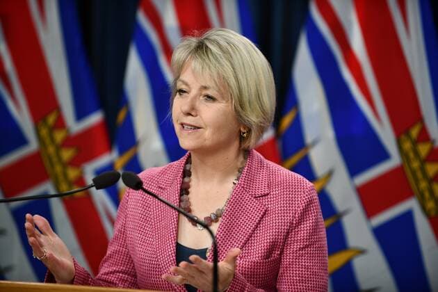 October 8, 2020, Victoria, BC, Canada: October 8, 2020 - Victoria, BC, Canada - Dr. Bonnie Henry, Provincial Health Officer for British Columbia, addresses the media at the Legislative Assembly of British Columbia in Victoria, BC, Canada. Victoria Canada - ZUMAm115 20201008_zap_m115_030 Copyright: xMikexMastrandreax