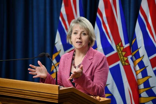 October 8, 2020, Victoria, BC, Canada: October 8, 2020 - Victoria, BC, Canada - Dr. Bonnie Henry, Provincial Health Officer for British Columbia, addresses the media at the Legislative Assembly of British Columbia in Victoria, BC, Canada. Victoria Canada - ZUMAm115 20201008_zap_m115_038 Copyright: xMikexMastrandreax