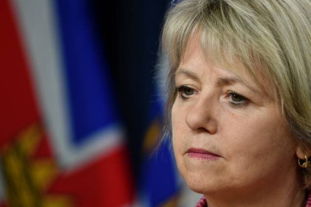 October 8, 2020, Victoria, BC, Canada: October 8, 2020 - Victoria, BC, Canada - Dr. Bonnie Henry, Provincial Health Officer for British Columbia, addresses the media at the Legislative Assembly of British Columbia in Victoria, BC, Canada. Victoria Canada - ZUMAm115 20201008_zap_m115_042 Copyright: xMikexMastrandreax