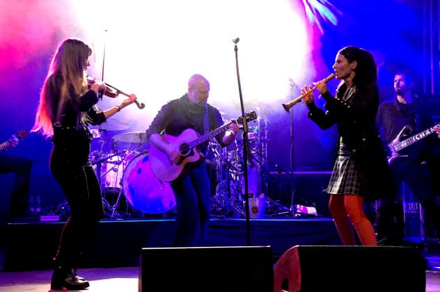 Schandmaul live at the Backstage Kultursommer in the city at the Backstage Arena Munich, 09 10 2020 Foto:xS.xAdamx xFuturexImage