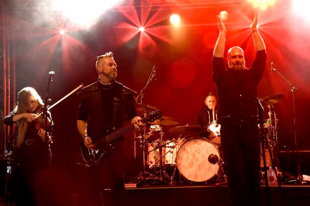 Schandmaul live at the Backstage Kultursommer in the city at the Backstage Arena Munich, 09 10 2020 Foto:xS.xAdamx xFuturexImage