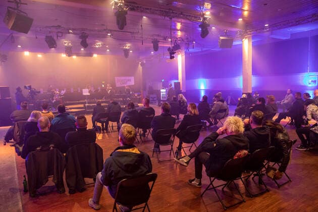 Germany, Berlin, Astra Kulturhaus, Culture Cast Live Stream concert in Corona times with Joachim Witt, 10 10 2020