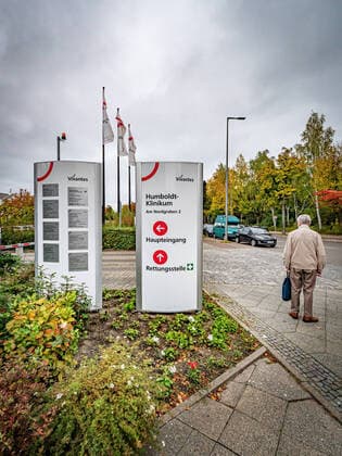Berlin Reinickendorf, Vivantes Humboldt Klinikum Am Nordgraben Recording 12 10 2020 Berlin