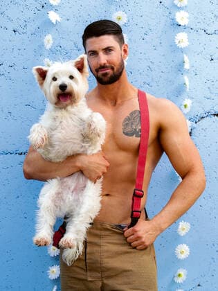 The 2021 Australian Firefighters calendar is here to save 2020. Every October a selection of Australia?s fittest firemen strip off and pose for the Australian Firefighter s Calendar in order to raise money for charity. In the 2021 edition not only do we get to look at some very attractive men, but some adorable animals too; from koalas and kangaroos to rescue kittens and rottweiler puppies. 2019 and early 2020 was a particularly devastating time, and the world grieved with Australia as we suffered through catastrophic bushfires, and an estimated loss of 1 billion animals from our diverse native wildlife. While the fires may have gone, the destroyed bushland has made it impossible for many of the displaced wildlife to return to their n Copyright: xx 40940089 EDITORIAL USE ONLY. NOT FOR USE BY NEWSPAPERS BASED IN THE UK.