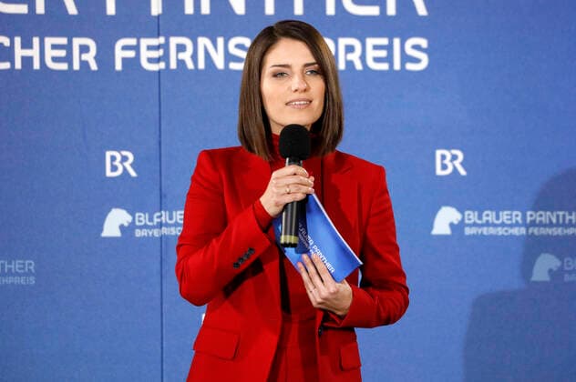 Sandra Rieß at the presentation of the 32 Bavarian Television Award 2020 in the Munich Residence Munich Munich, 14 10 2020 Foto:xD.xBedrosianx xFuturexImage