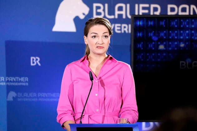 Judith Gerlach at the presentation of the 32 Bavarian Television Award 2020 in the Munich Residence Munich Munich, 14 10 2020 Foto:xD.xBedrosianx xFuturexImage