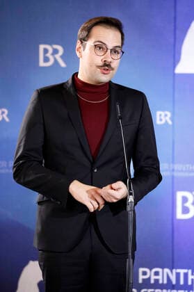 David Grabowski at the presentation of the 32 Bavarian Television Award 2020 at the Munich Residence Munich Munich, 14 10 2020 Foto:xD.xBedrosianx xFuturexImage