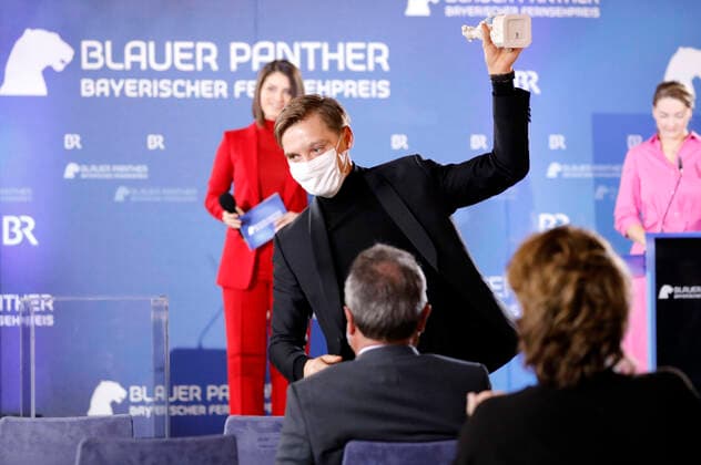 Jonas Nay at the presentation of the 32 Bavarian Television Award 2020 in the Munich Residence Munich Munich, 14 10 2020 Foto:xD.xBedrosianx xFuturexImage