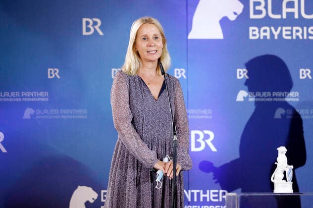 Katrin Bühlig at the presentation of the 32 Bavarian Television Award 2020 at the Munich Residence Munich Munich, 14 10 2020 Foto:xD.xBedrosianx xFuturexImage