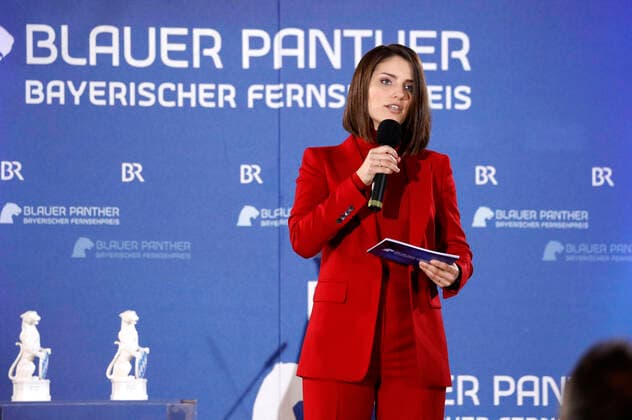 Sandra Rieß at the presentation of the 32 Bavarian Television Award 2020 in the Munich Residence Munich Munich, 14 10 2020 Foto:xD.xBedrosianx xFuturexImage