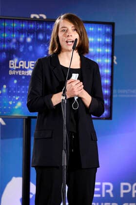 Maxine Brückner at the presentation of the 32 Bavarian Television Award 2020 in the Munich Residence Munich Munich, 14 10 2020 Foto:xD.xBedrosianx xFuturexImage