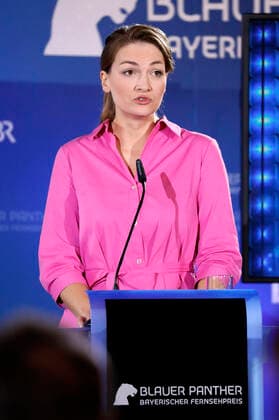 Judith Gerlach at the presentation of the 32 Bavarian Television Award 2020 in the Munich Residence Munich Munich, 14 10 2020 Foto:xD.xBedrosianx xFuturexImage