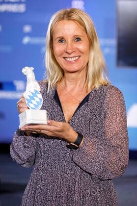 Katrin Bühlig at the presentation of the 32 Bavarian Television Award 2020 at the Munich Residence Munich Munich, 14 10 2020 Foto:xD.xBedrosianx xFuturexImage