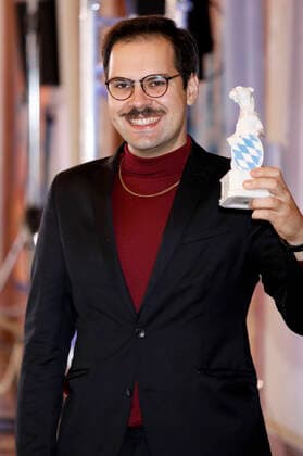 David Grabowski at the presentation of the 32 Bavarian Television Award 2020 at the Munich Residence Munich Munich, 14 10 2020 Foto:xD.xBedrosianx xFuturexImage