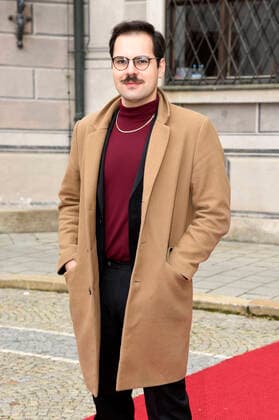 David Grabowski at the presentation of the 32 Bavarian Television Award 2020 at the Munich Residence Munich Munich, 14 10 2020 Foto:xS.xAdamx xFuturexImage