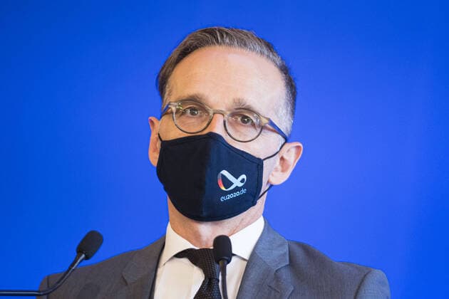 Heiko Maas, German Foreign Minister, attends a meeting of the foreign ministers of the Weimar Triangle in Paris Berlin, 15 10 2020 Berlin Germany Copyright: xThomasxTrutschelx